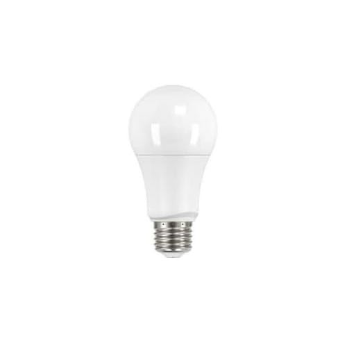 Satco 9.5W A19 LED Light Bulb with Medium Base, 2700K, 120V, Frosted, Warm White